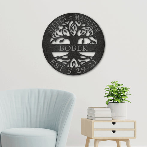 Custom Elaborate Tree Of Life Wall Art